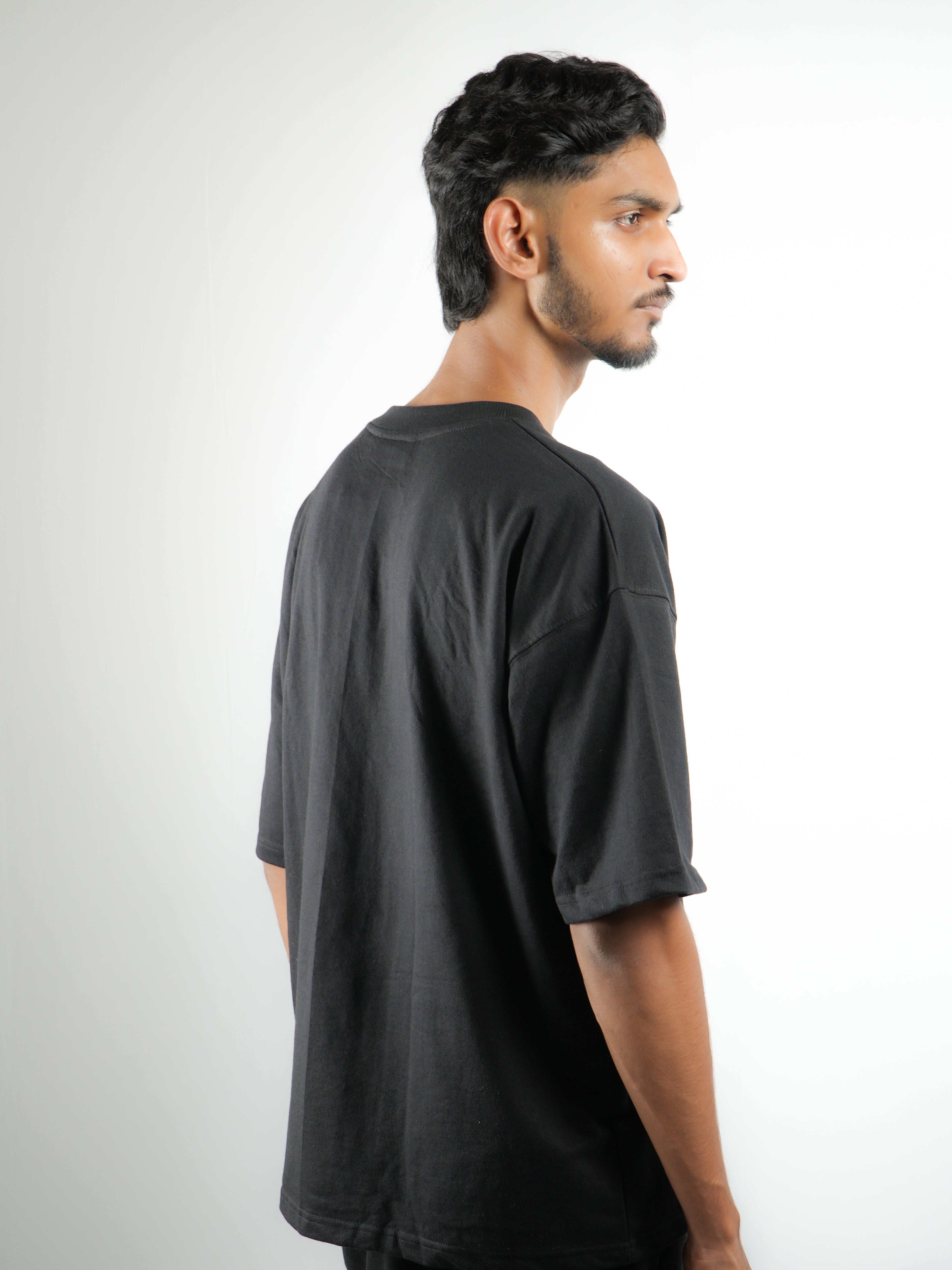 Classic Black T-Shirt – Comfortable & Versatile Wardrobe Essential (Black)