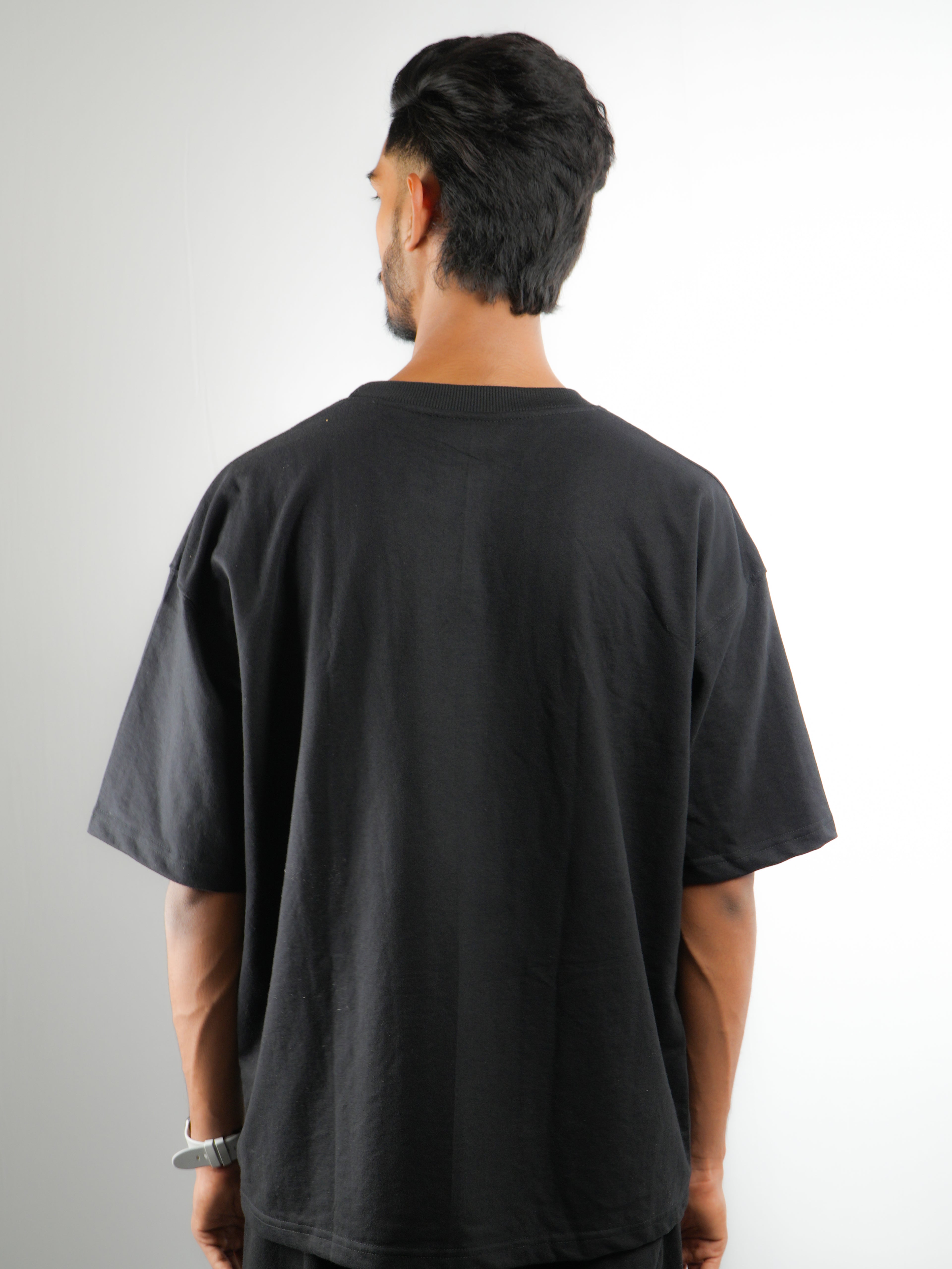 Classic Black T-Shirt – Comfortable & Versatile Wardrobe Essential (Black)