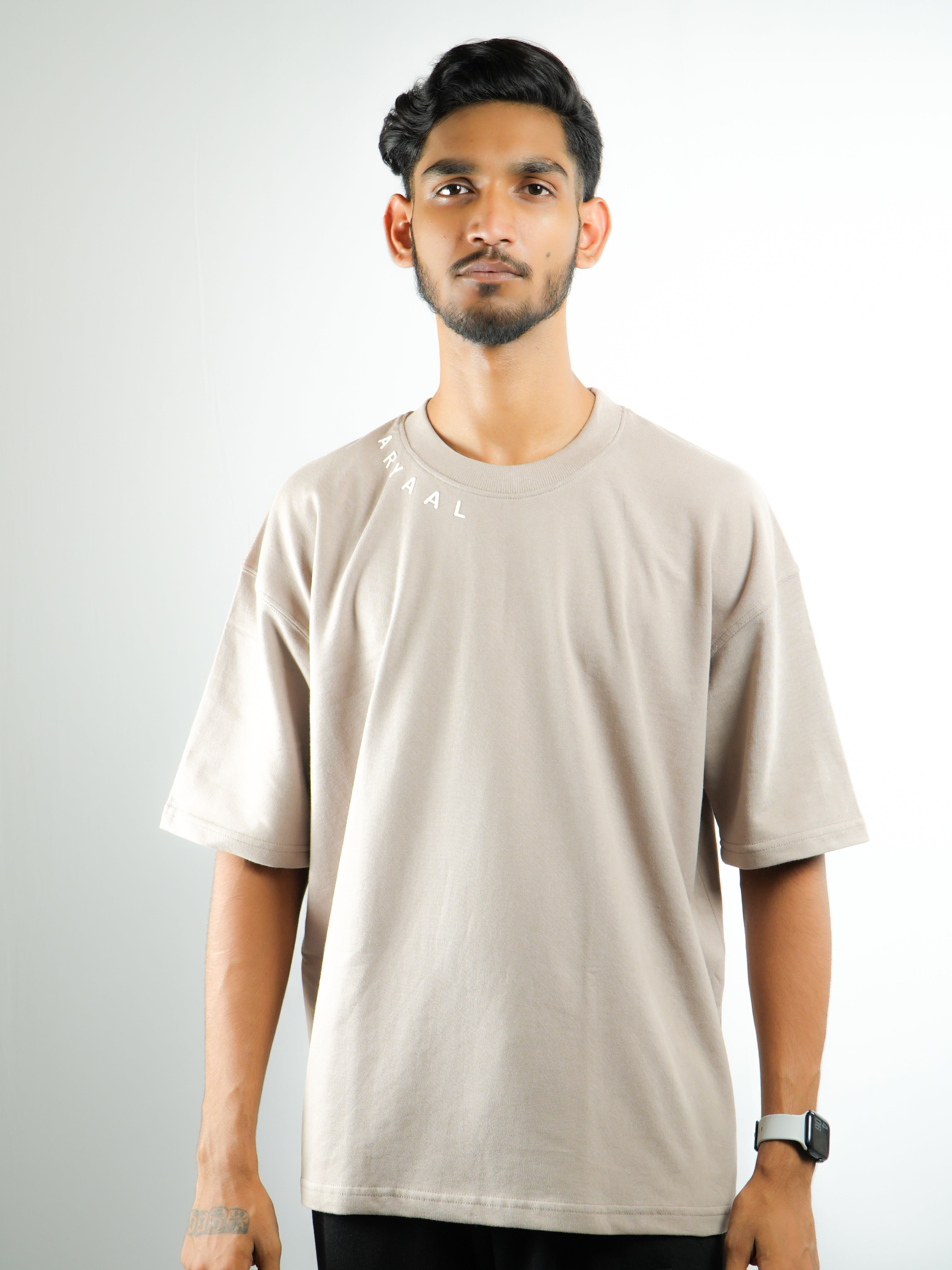 Premium Cotton T-Shirt for Men & Women – Soft & Stylish Everyday Wear (Beige)