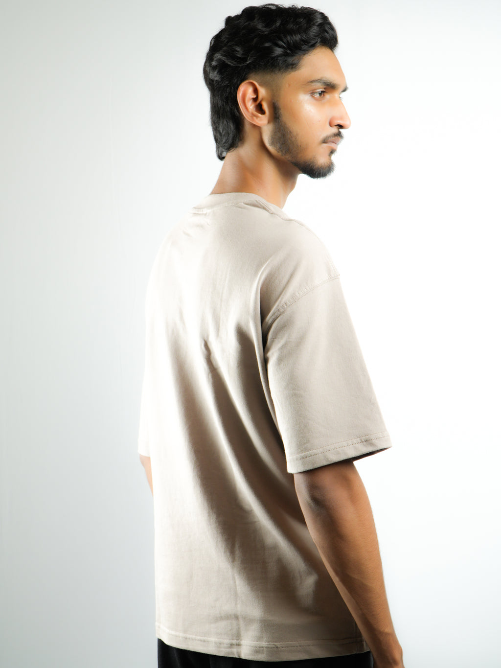 Premium Cotton T-Shirt for Men & Women – Soft & Stylish Everyday Wear (Beige)