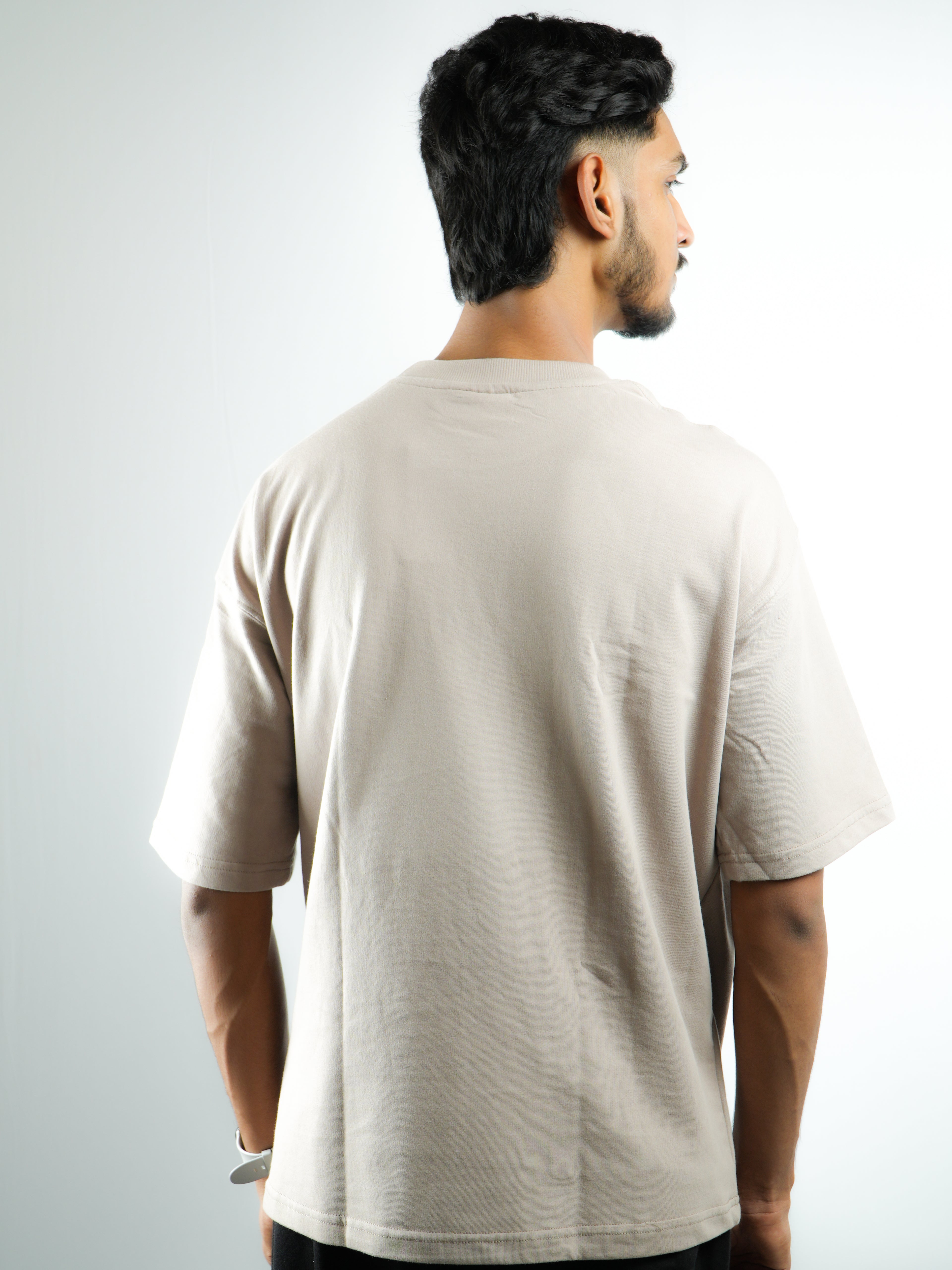 Premium Cotton T-Shirt for Men & Women – Soft & Stylish Everyday Wear (Beige)