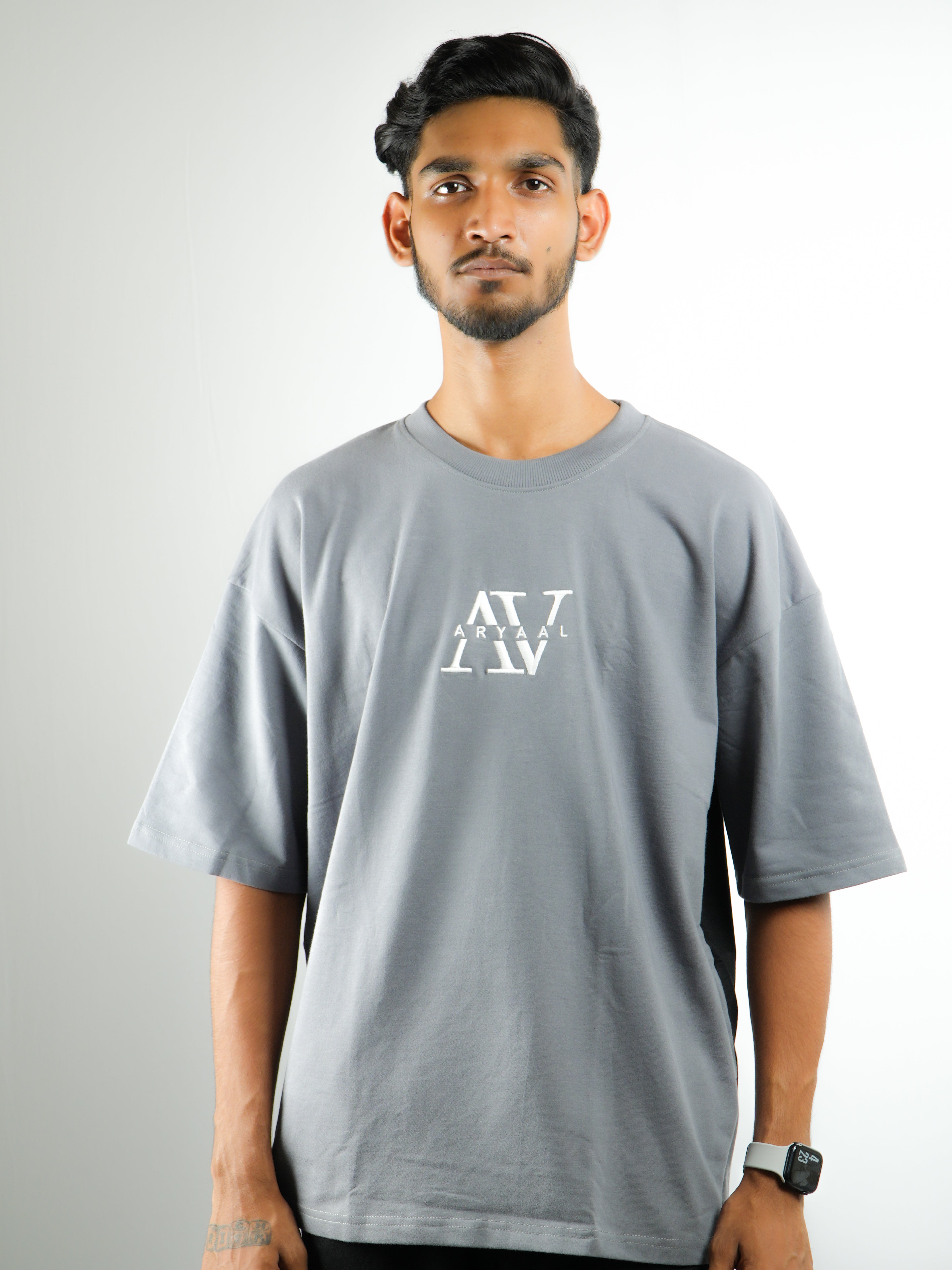 Trendy Graphic T-Shirt | Unisex Casual Tee for Daily Style (Grey)