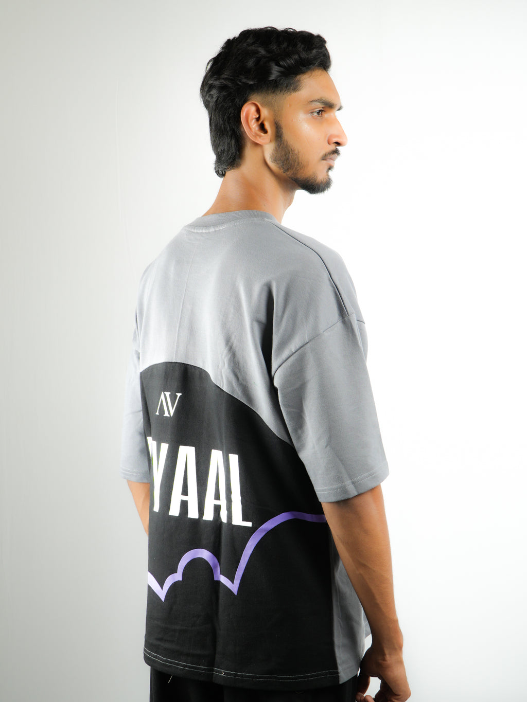 Trendy Graphic T-Shirt | Unisex Casual Tee for Daily Style (Grey)