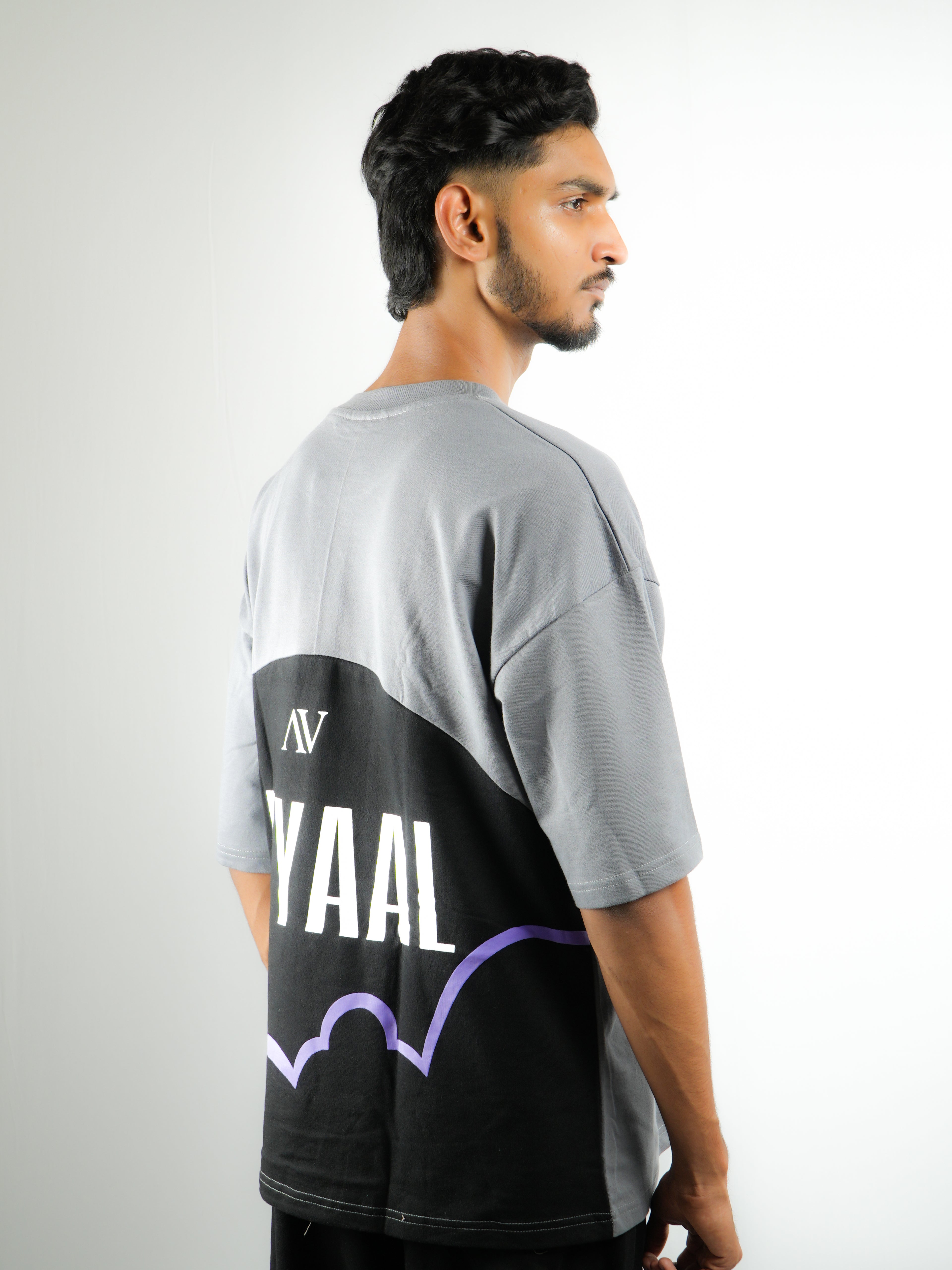 Trendy Graphic T-Shirt | Unisex Casual Tee for Daily Style (Grey)