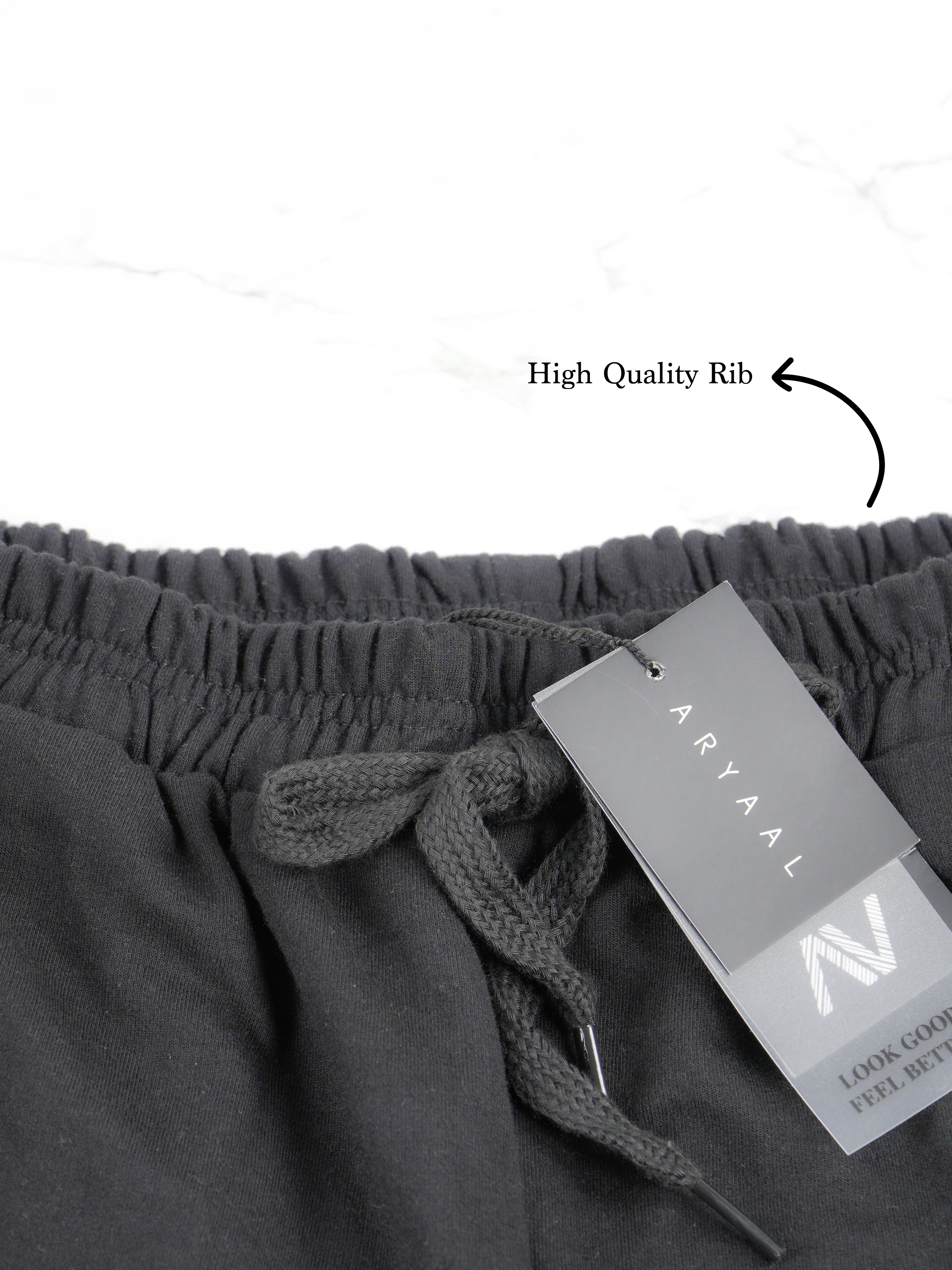 Classic Bellbottom Lower | Comfortable & Non-Fading Fabric (Black)
